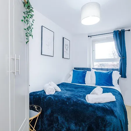 Salford Serene - Luxury 2-bed For Business, Events And Breaks - Near Centre - Hosted By Parydise דירה *