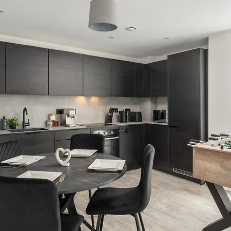 公寓 2 Bedroom - Old Trafford - Balcony - Free Parking