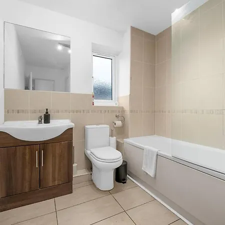 Apartmán Modern 2 Bed Apartment, Salford Quays, Parking *