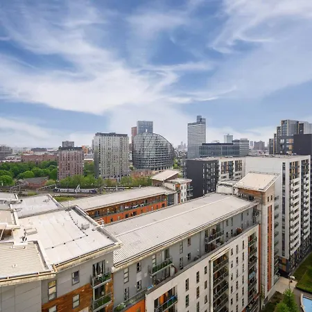 Apartment Cityscape Mcr Skyline- 2br, Free Parking, Views *