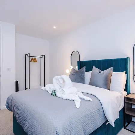 شقة Stylish 1br Near Centre, Salford *