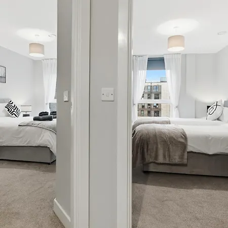 Lux 2bd, Free Parking & Wifi, Near Mcr Center And Media مانشستر