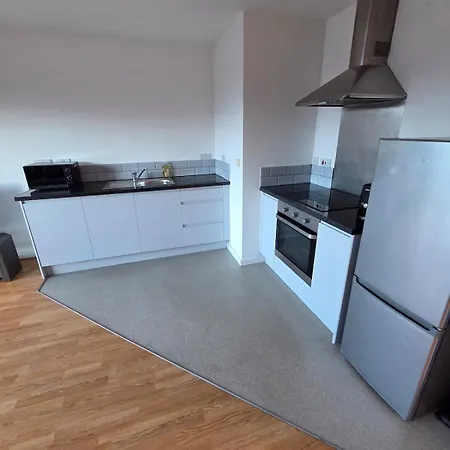 Lägenhet 2 Bed 2 Bath Apartment,500 Meter's From Deansgate Close To Ao Arena Manchester