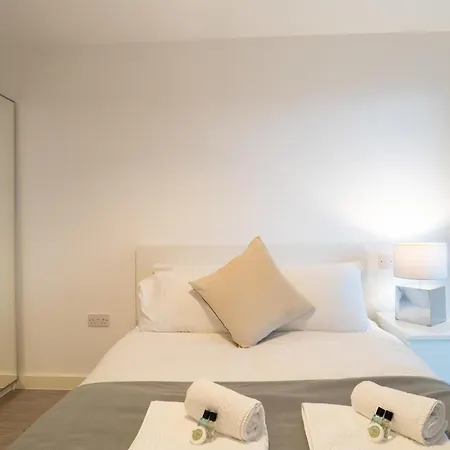 Bright 1 Bed In W Balcony Lägenhet Manchester