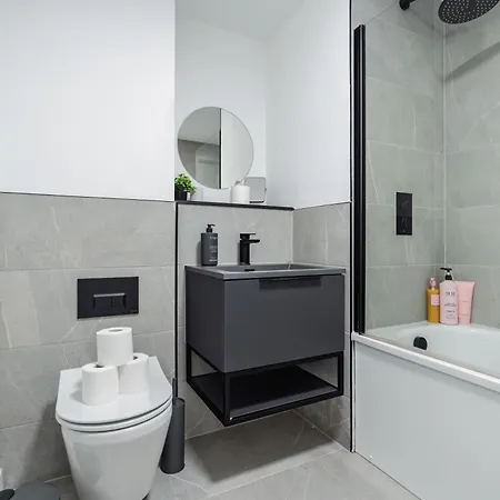 2 Bedroom - Old Trafford - Balcony - Free Parking 公寓 曼彻斯特