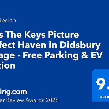 Pass The Keys Picture Perfect Haven In Didsbury Village - Free Parking & Ev Station *