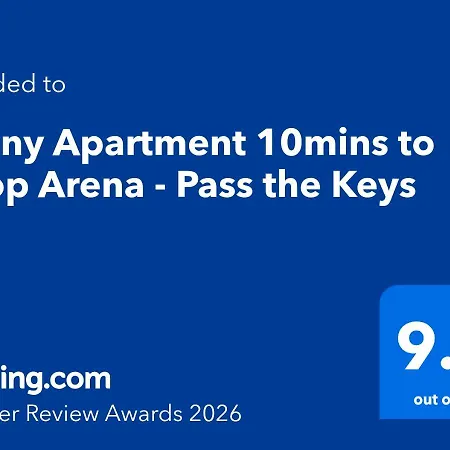 Sunny Apartment - 8 Mins Drive To Coop Arena - Pass The Keys * マンチェスター