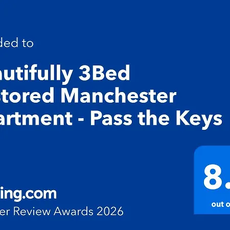 Beautifully 3bed Restored - Pass The Keys Manchester