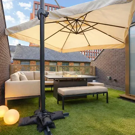 Luxury Townhouse 4br I Roof Terrace I Free Parking Prázdninový dům Manchester