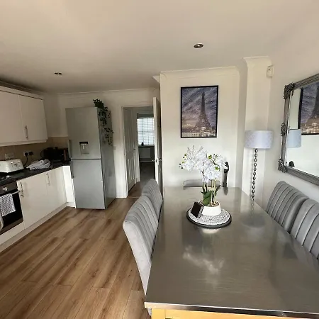 Stretford 4 Bed Townhouse M32 Ferienhaus Manchester