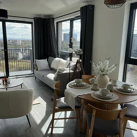 شقة Luxury 2br High-rise Balcony, Terrace, Parking مانشستر