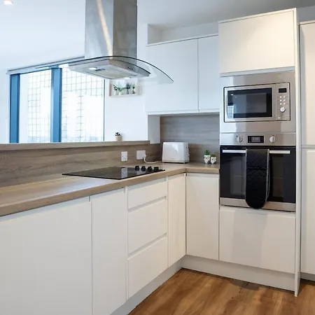 Apartamento Manchestercentral, Salfordquays, Skyline, Gym Mánchester
