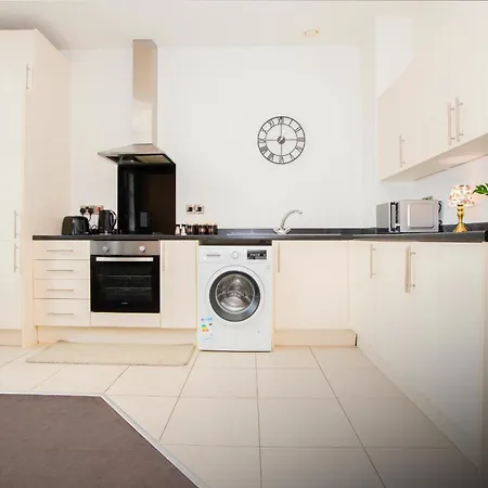아파트 Prime Salford 2br - Heart Of - Free Parking 맨체스터