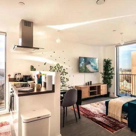 公寓 Beautiful 1 Bed - Views