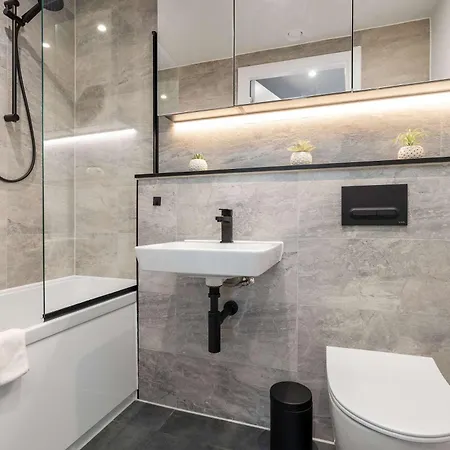 The Mancunian Blue - Luxury 2-bed Corner Apartamento *