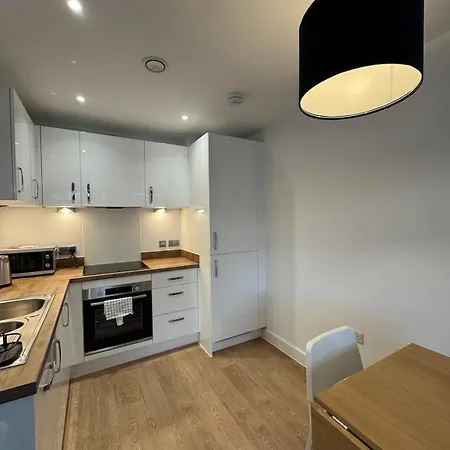 Modern 1br, Salford Quays, Near Mediacity Apartmán *