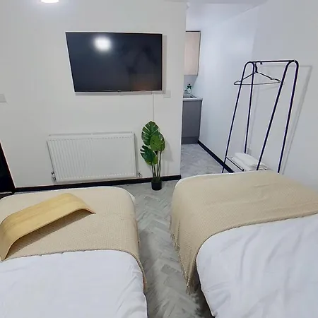 Near Mediacityuk & Citycentre-freeparking-sleeps2 * مانشستر