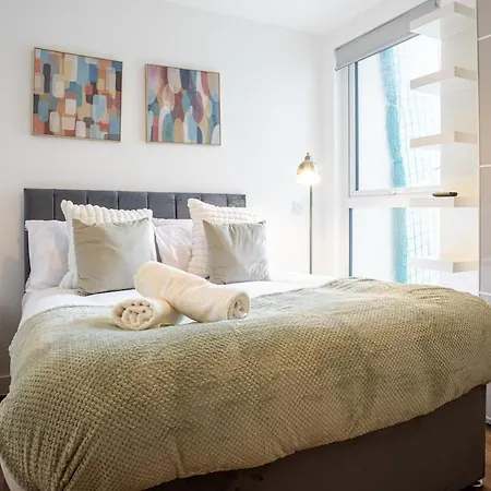 Apartamento Manchestercentral, Salfordquays, Skyline, Gym