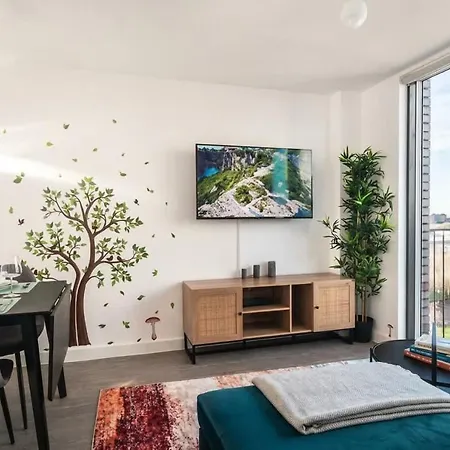 Beautiful 1 Bed - Views 公寓 曼彻斯特