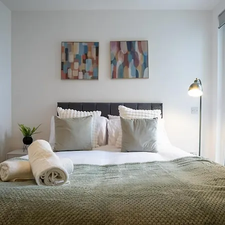 Apartamento Manchestercentral, Salfordquays, Skyline, Gym Mánchester