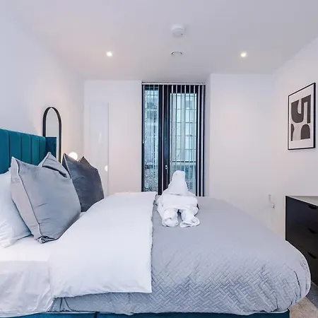 Stylish 1br Near Centre Salford Lägenhet Manchester