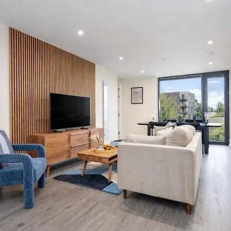 The Mancunian Blue - Luxury 2-bed Corner Apartmán