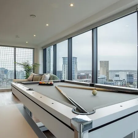 Manchestercentral, Salfordquays, Skyline, Gym Apartman *