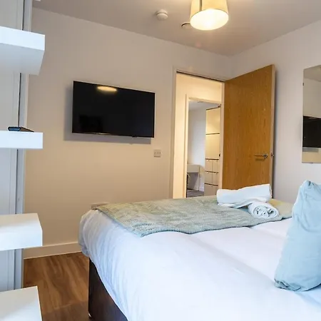 Apartment Manchestercentral, Salfordquays, Skyline, Gym Manchester