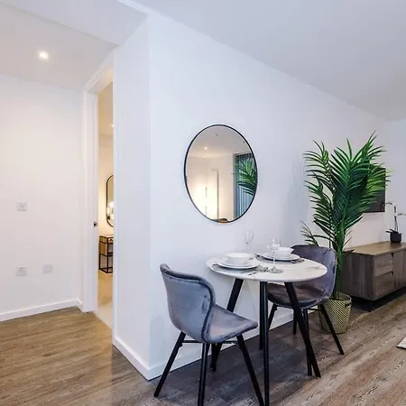 Stylish 1br Near Centre Salford Lägenhet Manchester