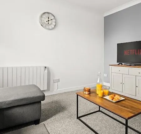 公寓 Arosa Escape- Modern2 Bed Suite,sleeps 5,free Parking,ps4,kingbed,wifi,near Christies 曼彻斯特