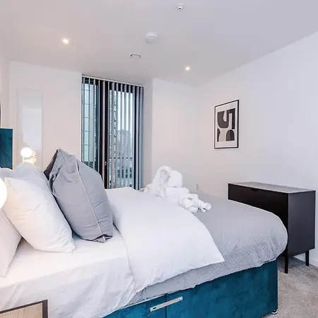 Lägenhet Stylish 1br Near Centre Salford Manchester