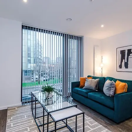 Stylish 1br Near Centre Salford Manchester