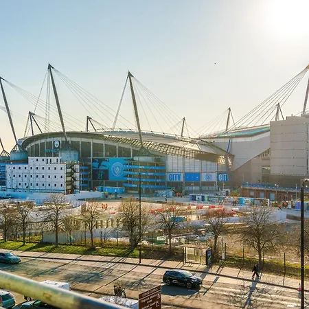 Stylish Mcr 1br Etihad Coop Live Parking * مانشستر