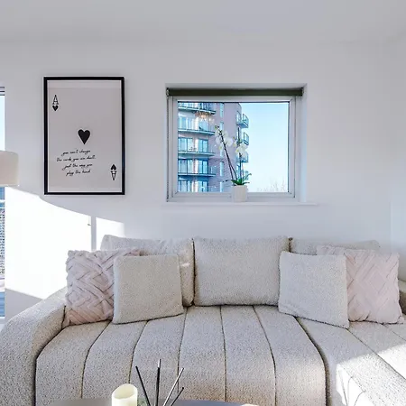 Apartman Stylish Mcr 1br Etihad Coop Live Parking Manchester