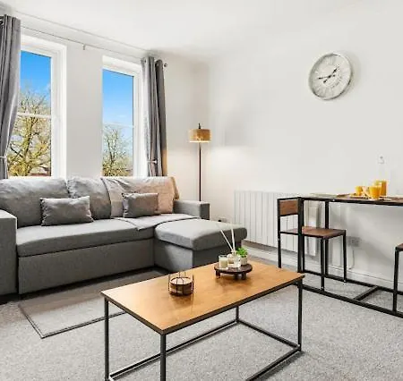 Arosa Escape- Modern2 Bed Suite,sleeps 5,free Parking,ps4,kingbed,wifi,near Christies 公寓 曼彻斯特