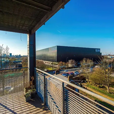 شقة Stylish Mcr 1br Etihad Coop Live Parking مانشستر