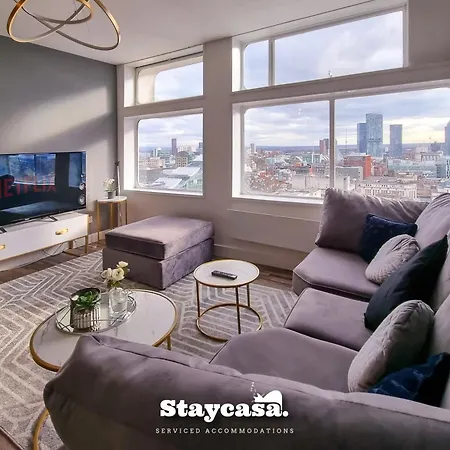 Luxury Penthouse Skyline 23rd Floor * Манчестер
