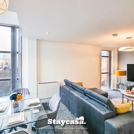 Luxury Deansgate Canal View & Free Parking Апартаменты Манчестер