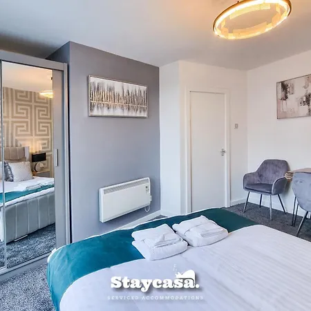 Апартаменты Luxury Deansgate Canal View & Free Parking *