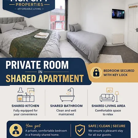 Cosy - Fresh New Master Bedroom Sleeps 3 Guests - 3 Adults 3*