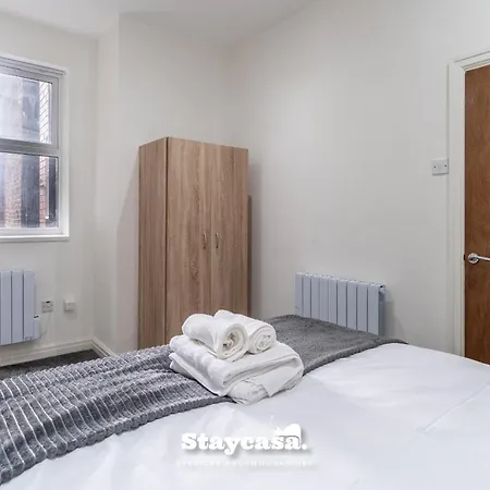 Casa Cove Gf Flat Free Parking - 5min To Hospital * Manchester
