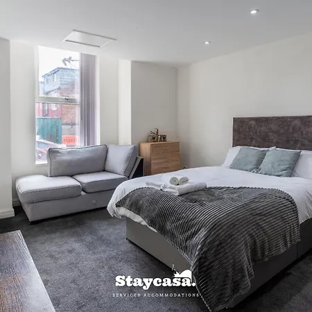Апартаменты Casa Cove Gf Flat Free Parking - 5min To Hospital *