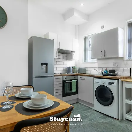 아파트 Casa Cove 2f Flat Free Parking - 5min To Hospital *
