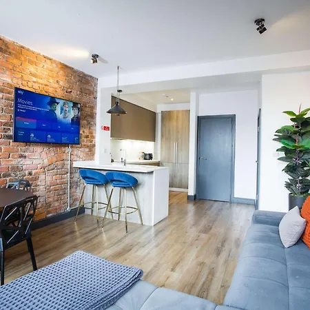 Апартаменты Stay Awhile - Nq Stylish 2-Bed Duplex - Bts 3 Манчестер