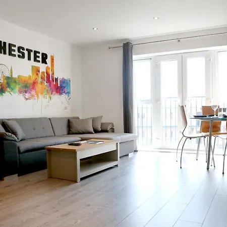Апартаменты Stylish 2-bed - Walk To Deansgate Old Trafford - Pass The Keys Манчестер
