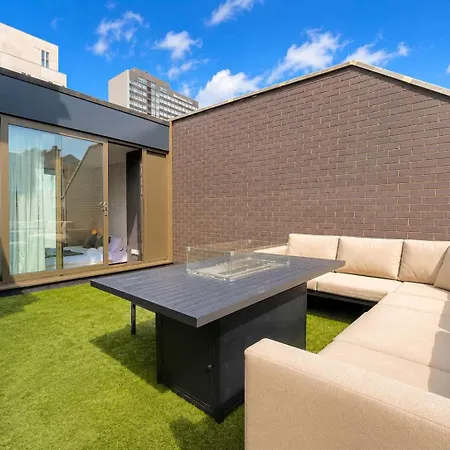 Luxury Townhouse 4br I Roof Terrace I Free Parking Prázdninový dům Manchester