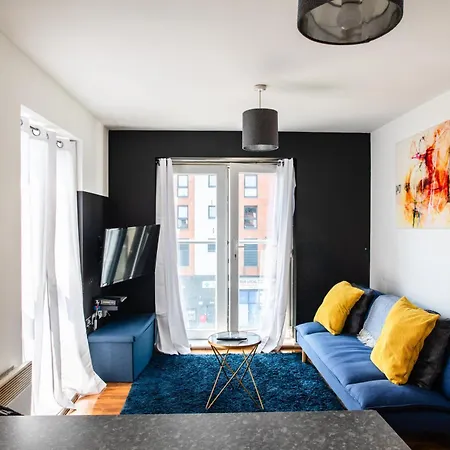 Apartment Lord Street With Free Parking & Wifi- Salford Uni, Victoria Station, Ao Arena