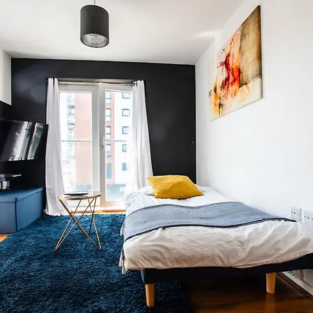 Apartment Lord Street With Free Parking & Wifi- Salford Uni, Victoria Station, Ao Arena