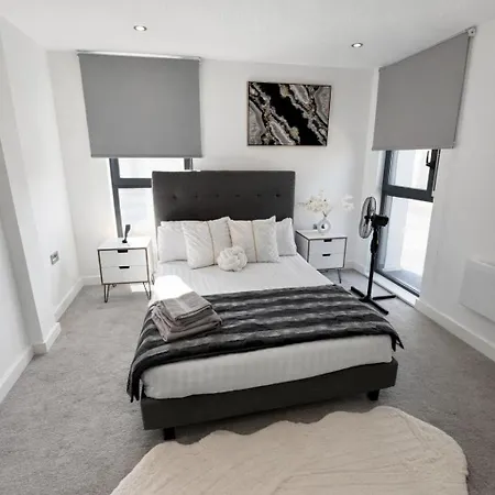 Apartamento Stylish 2-bed By Cente Mánchester