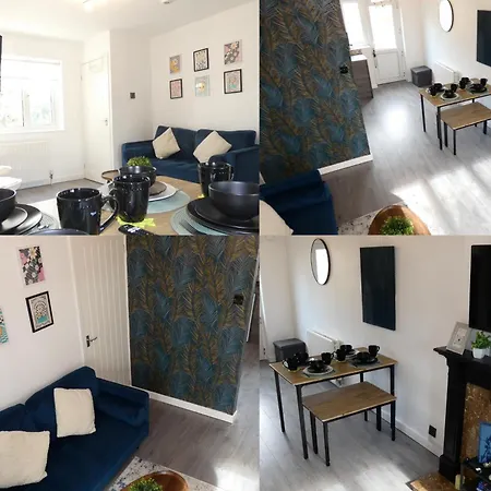 2bdr House 4 Beds & Sofa With 3 Tvs Netflix Ps4 Free Parking Near Mcr Ao Arena Prázdninový dům *